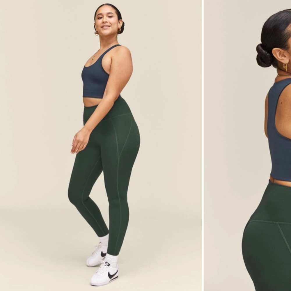 Girlfriend Collective // Moss Compressive Leggings
